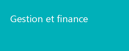 Gestion et finance
